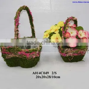 Wholesale Moss Wedding Baskets thumbnail-1