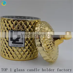 Gold Candy Jars Wedding Decorations Cheap thumbnail-6