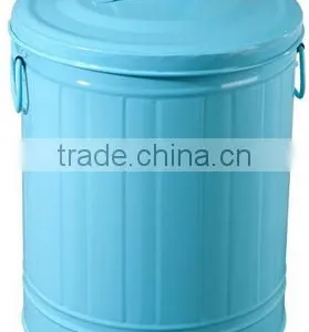 75L Zinc Plated Garbage Bin thumbnail-2