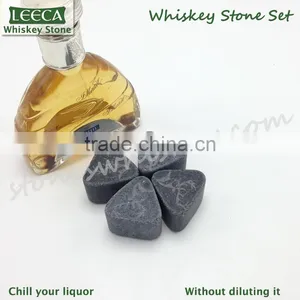 Customized Whiskey Stones Triangle/ Whiskey Stones Engraved/ Logo Ice Cube thumbnail-1