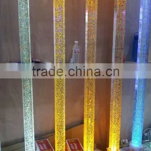 Bubble Round Glass Pillars For Home Decorative thumbnail-1