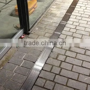 Linear Channel Wedge Wire Shower Floor Drain-Stainless Steel thumbnail-2