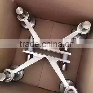 JINXIN Stainless Steel Spider Glass Support Fitting_glass Clamp Spider thumbnail-4
