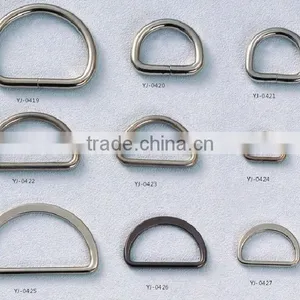 Cheap Price With Different Sizes of D Metal Buckle ,D Ring Buckle thumbnail-1