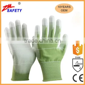 Colorful 13Gauge U3 Liner Coated PU Protective Gloves for Light Work Garden Use thumbnail-2
