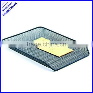 2013 Best Selling 3 Layer a4 Office Metal Mesh Letter Tray Desk Tray thumbnail-1