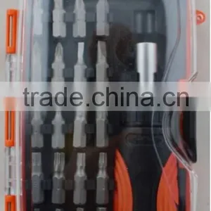 21pc Ratchet Screwdriver&Bits Set thumbnail-1