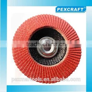 Abrasive Mini Polishing Flap Disc With Fiberglass Backing Pad thumbnail-3