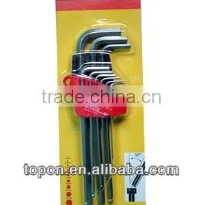 Hot Sale for 9pcs Hex Key Wrench (ball End, Extra Long Size) thumbnail-1