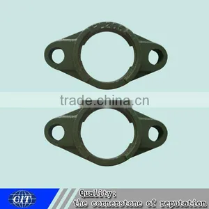 Custom Processing Pipes Fittings Flange, Ductile Iron, Precoated Sand Casting, Lathe Machining, for Train Brake Pipe Fitting thumbnail-1