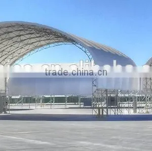 Fabric Airplane Hangar Canopy, Engineered Fabric Building ,Commercial Warehouse Tent , Heavy Duty Fabricated Storage Shelter thumbnail-3