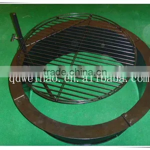 Camping Charcoal Bbq Swing-away Campfire Grill thumbnail-2