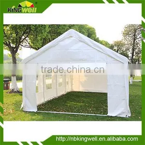 4X8m Heavy Duty White Carport Canopy thumbnail-6