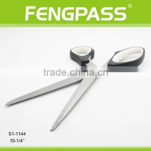 S1-1144 10.25 Inch 2Cr13 Stainless Steel Blade With PP+TPR Plastic Handle Long Blade Cutting Stationery Scissors thumbnail-4