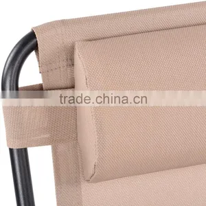 2-Pack Patio Yard Folding Reclining Beach Chair thumbnail-6