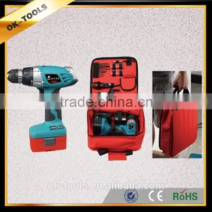 OK-Tools China Manufacturer Cordless Drill Package Tool Set thumbnail-1