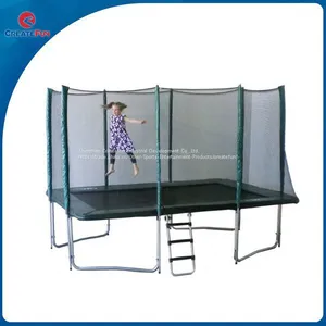 CreateFun 7*10ft Square Economical Trampoline With Safety Net thumbnail-2