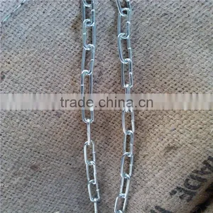 Dog Lead With Nyloy Handle Anmal Chain thumbnail-6