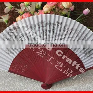 New Design Fabric Foldable Fan for Advertising thumbnail-4
