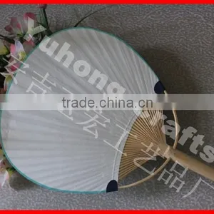 Traditional Japanese Paper Fans Round Fan for Cooling thumbnail-4