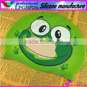 Silicon Swim Cap/silicon Swim Caps/swimming Hats(FDA, LFGB) thumbnail-1