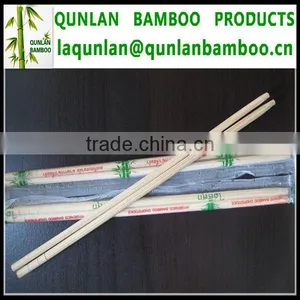 Natural Disposable Round Bamboo Chopsticks thumbnail-1