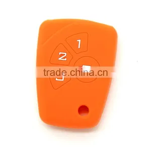 Custom Silicone Car Key Protector for Chevrolet Car Key Cover thumbnail-3