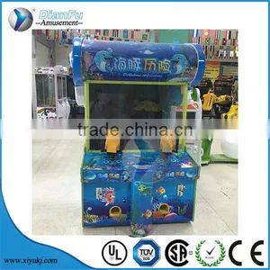 2016 Hot Sale Dolphins Adventure Game Machine, Ball Shooting Game Machine, Shooting Kids Arcade Games Machine thumbnail-1