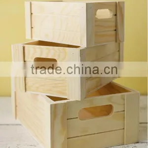 Hot Sale Handmade Wooden Crate thumbnail-1