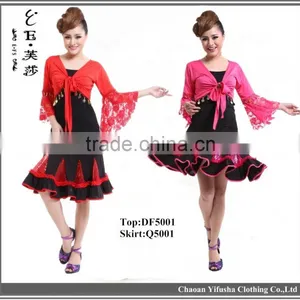 Elegant Charming Seamed Latin Dance Petticoat Belly Dance Petticoat thumbnail-2