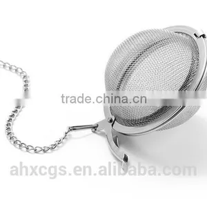 Kitchen Utensil Stainless Steel Wire Mesh Tea Ball Style Tea Strainer thumbnail-1