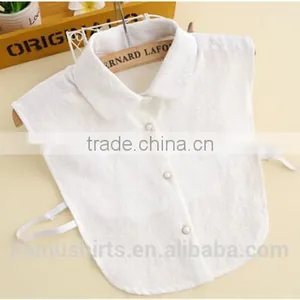 Girls Tops Dickey Blouse Dickey Dickie Collar for Gilrs Woman Tops thumbnail-4