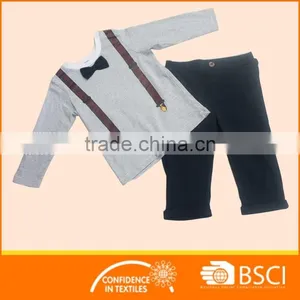 Striped Soft Cotton Kids Clothing Set thumbnail-1