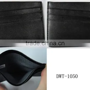 Fashion Italy SUIE PU Leather Designer Card Holder for Business thumbnail-1