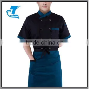 2016 Double-breasted Chef Uniform for Summer thumbnail-3