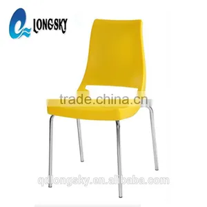 LS-4022 New Designed Modern Cheap Plastic Chairs Modern Clear Plastic Chairs Dining Plastic Chairs thumbnail-3