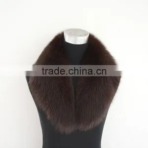 Myfur Colored Detachable Fur Collars ,Fox Fur Collars With Finland Fox Fur thumbnail-3