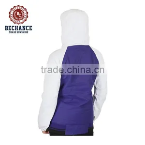 AD3106 Women Spring Autumn Wind Breaker Hooded Jacket thumbnail-2