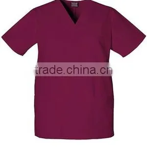 Basic Unisex V-Neck Top thumbnail-4