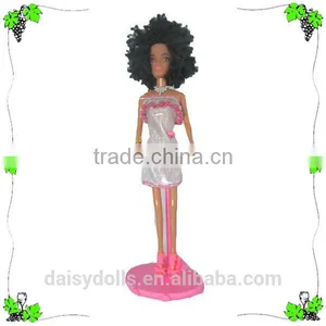 Top Quality Fashion Curly Hair Black Dolls thumbnail-4