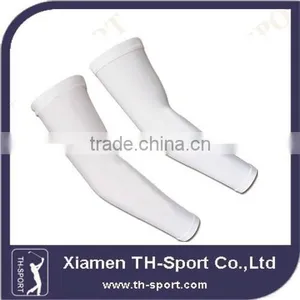White 80% Nylon 20% Lycra Sleeves Manufactory thumbnail-1