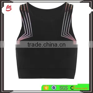 Wholesale Women Sports Stretch Bra/Vest Fitness Gym Running Yoga Athletic Training Top+bottom Suit thumbnail-1