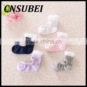 New Coming Stripe Non Slip Bare Instep Baby Socks/Custom Toddler Fashion No Show Shoe Socks/Baby Ankle Socks thumbnail-1
