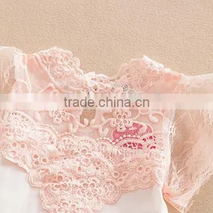 2017 Girl Lace Tulle Dress Girl Princess Dress With Lace thumbnail-5