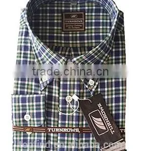 100% Cotton 32S*32S Men's Flannel Shirts thumbnail-1