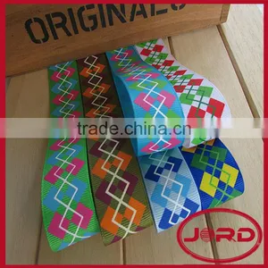 Printed Grosgrain Tartan Ribbon thumbnail-1