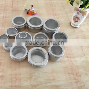 Aluminum Jar With Window Lid thumbnail-1