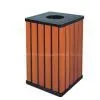 BH129-3 Baihe Wooden Dustbin thumbnail-1