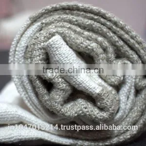 Linen Cotton Herringbone Weave Hand Woven Bath Towel thumbnail-5