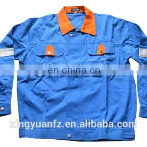 100% Cotton Reflective Strip Welding Jackets for Men thumbnail-4